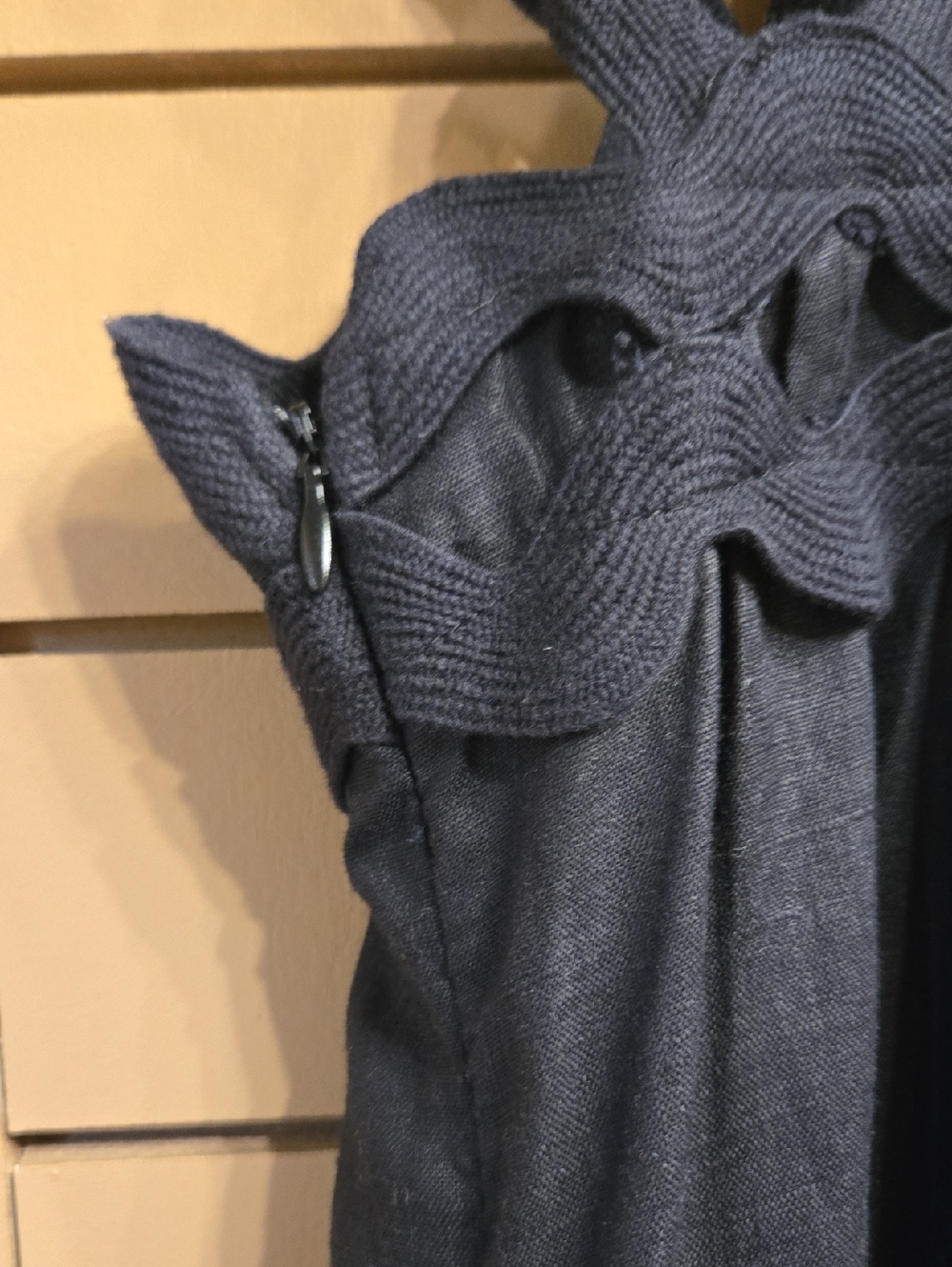 Tuckernuck Black Ric Rac Linen Ellis Dress Size Small - Picture 7 of 10